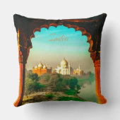 India Taj Mahal Kussen (Achterkant)