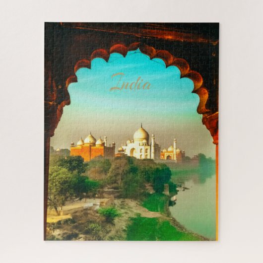 India Taj Mahal Legpuzzel (Verticaal)