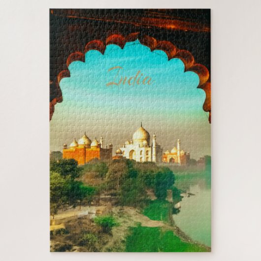 India Taj Mahal Legpuzzel (Verticaal)