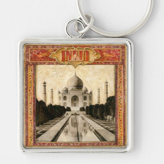 India, Taj Mahal Sleutelhanger (Voorkant)