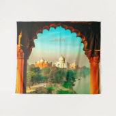 India Taj Mahal Wandkleed (Voorkant (horizontaal))
