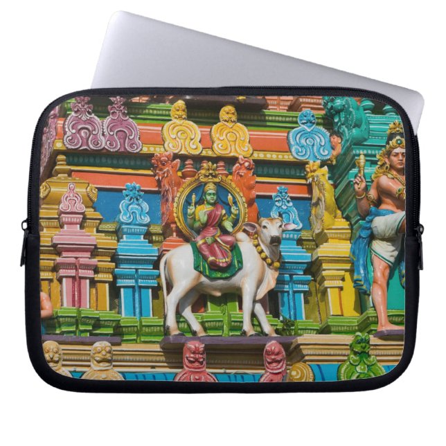 INDIA, Tamil Nadu, Chennai: Kapaleeshwarar Laptop Sleeve (Voorkant)