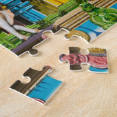 INDIA, Tamil Nadu, Chennai: Kapaleeshwarar Legpuzzel (Zijkant)