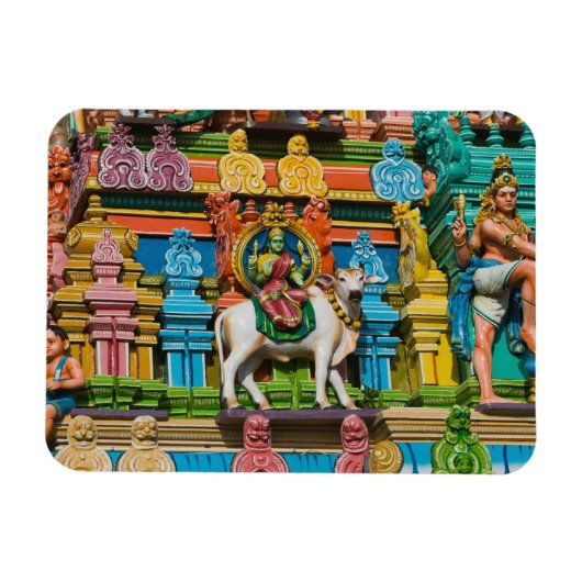 INDIA, Tamil Nadu, Chennai: Kapaleeshwarar Magneet (Horizontaal)