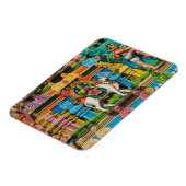 INDIA, Tamil Nadu, Chennai: Kapaleeshwarar Magneet (Linkerzijde)