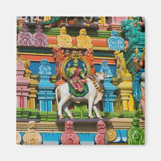 INDIA, Tamil Nadu, Chennai: Kapaleeshwarar Magneet (Voorkant)