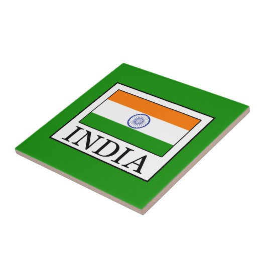 India Tegeltje (Zijkant)