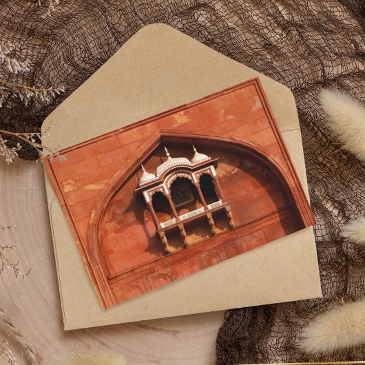 India tempelmuur kaart