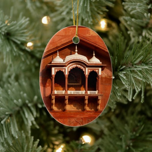 India tempelmuur keramisch ornament (Boom)