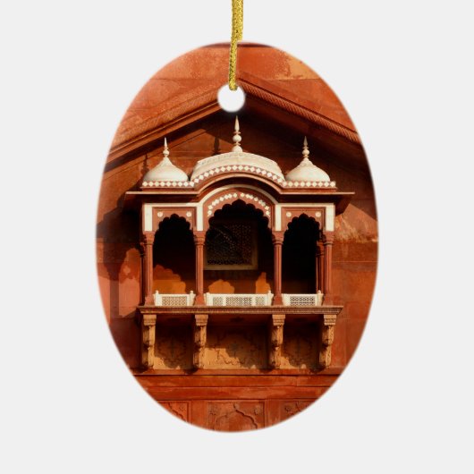 India tempelmuur keramisch ornament (Voorkant)