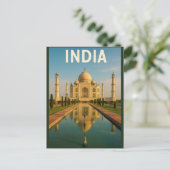 India – The Majestic Taj Mahal Briefkaart (Staand voorkant)