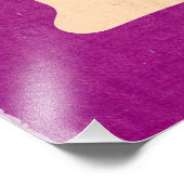 India Tiger Vintage travel poster (Hoek)