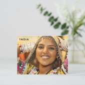 India  toerisme reizen Briefkaart toevoegen (Staand voorkant)