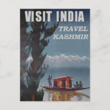 India Travel Briefkaart
