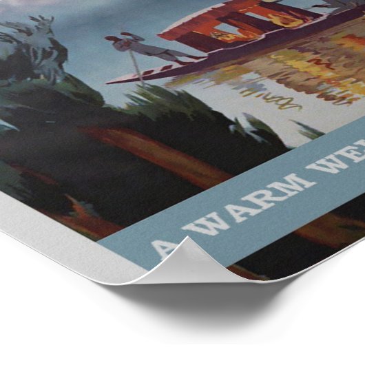 India Travel Poster (Hoek)