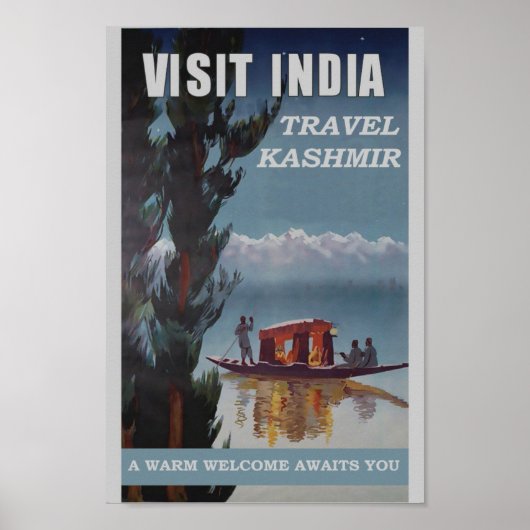 India Travel Poster (Voorkant)