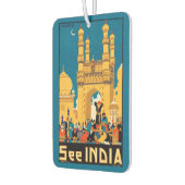  India Travel Poster air freshner Luchtverfrisser (Links)