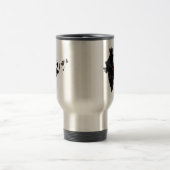 India Trendy Peace Sign met Indiase kaart Reisbeker (Center)