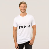 INDIA Tri-Blend SHIRT (Voorkant volledig)