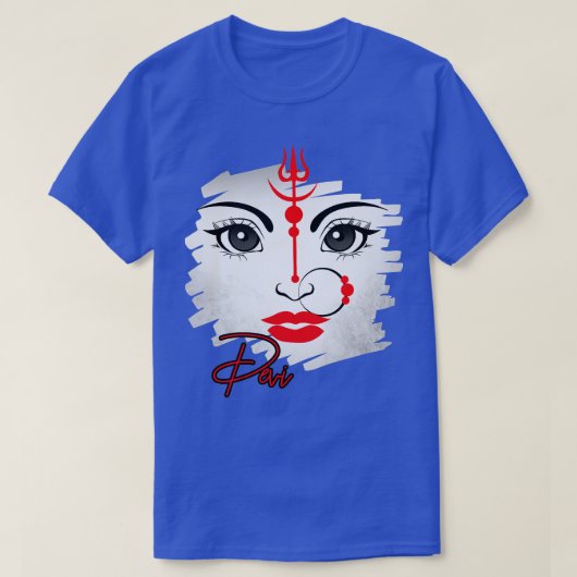 India trots Hindi Sikh hindoes God van Devis Woman T-shirt (Design voorkant)