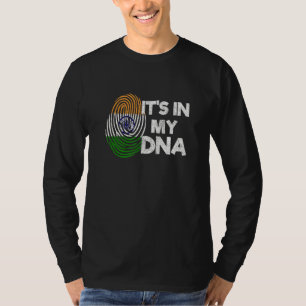 India trots op de vlaggendag hindoeïsme Ashok Chak T-shirt