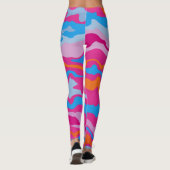 India - Uitgebreid ontwerp Leggings (Achterkant)