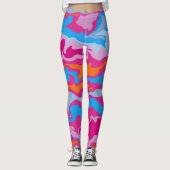 India - Uitgebreid ontwerp Leggings (Voorkant)