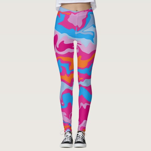 India - Uitgebreid ontwerp Leggings (Voorkant)