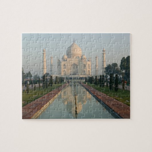 INDIA, Uttar Pradesh, Agra: Taj Mahal, Morning Legpuzzel (Horizontaal)