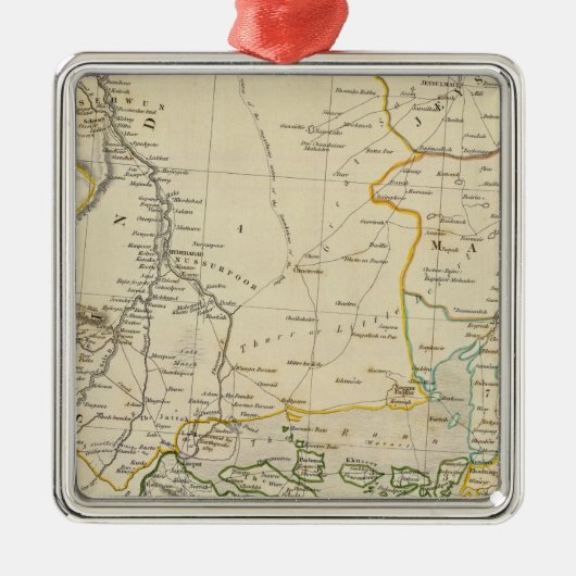 India V Metalen Ornament (Voorkant)