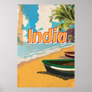 India  vakantie Poster