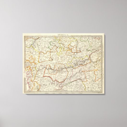 India VI Canvas Afdruk (Voorkant)