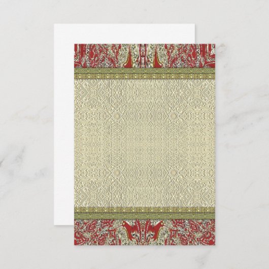 India viering Hindoe bruiloft uitnodiging (Voorkant / Achterkant)