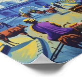 India Vintage Beroemde Reisplaats Poster (Hoek)