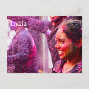 India Vintage Toerisme Reizen Toevoegen Briefkaart