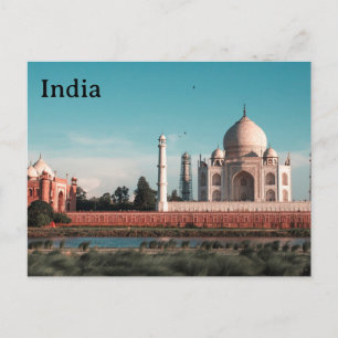 India Vintage Toerisme Reizen Toevoegen Briefkaart