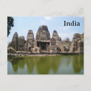 India Vintage Toerisme Reizen Toevoegen Briefkaart