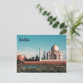 India Vintage Tourism Travel Add Briefkaart (Staand voorkant)