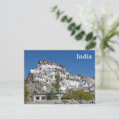 India Vintage Tourism Travel Add Briefkaart (Staand voorkant)