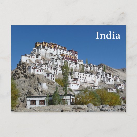 India Vintage Tourism Travel Add Briefkaart (Voorkant)