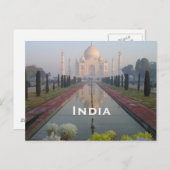 India Vintage Travel Toerisme Briefkaart (Voorkant / Achterkant)