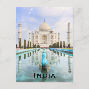 India Vintage Travel Toerisme Briefkaart