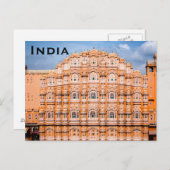 India Vintage Travel Tourism Add Briefkaart (Voorkant / Achterkant)