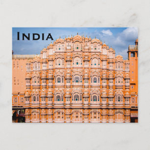 India Vintage Travel Tourism Add Briefkaart