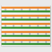 India Vlag 2 Cadeaupapier (Vlak)