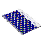 INDIA Vlag Aangepast Jouw naam Notitieboek journaa (Rechterzijde)