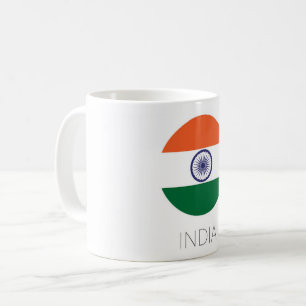 India Vlag Koffie Cup Koffiemok