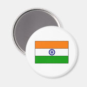India vlag T-shirts en geschenken Magneet (Voorkant / Achterkant)