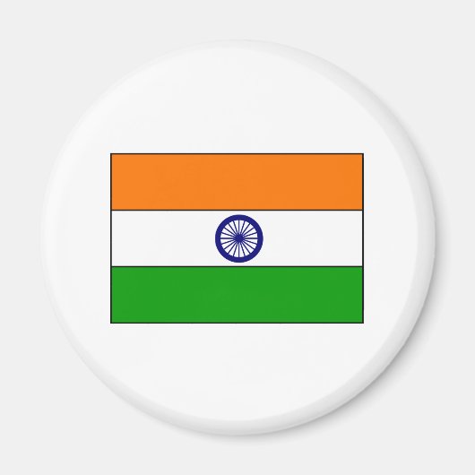 India vlag T-shirts en geschenken Magneet (Voorkant)