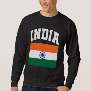 India Vlag Vier Indiase Cultuur Erfgoed Diaspora Trui